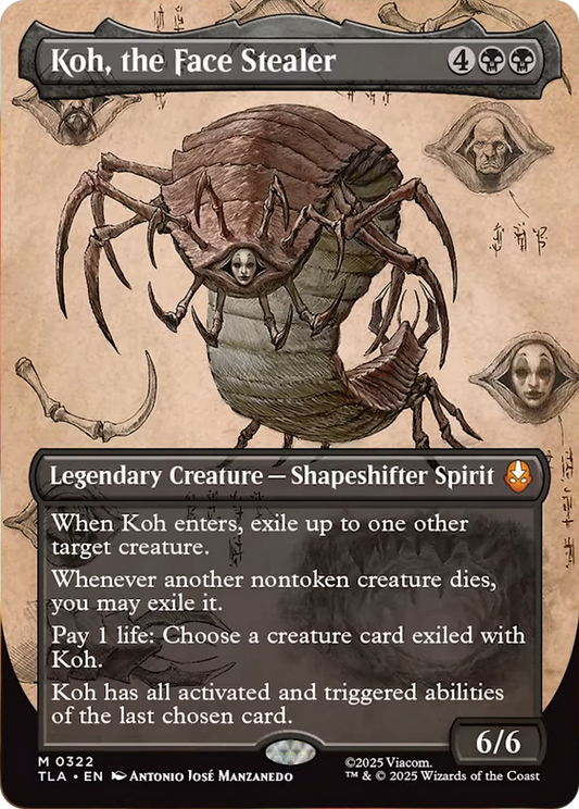 Koh, the Face Stealer (0322) (Borderless) - Foil tla