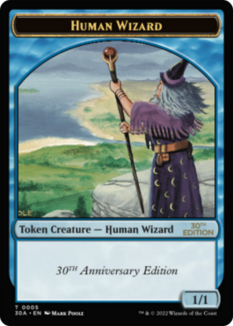 Human Wizard Token (0005)