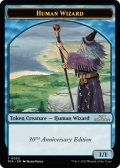 Human Wizard Token (0005)