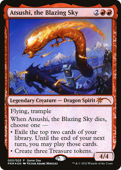 Atsushi, the Blazing Sky (003) (Game Day) - Foil