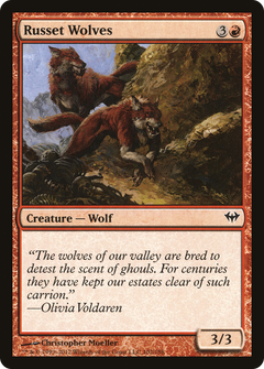 Russet Wolves - Foil