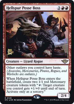 Hellspur Posse Boss (0128) (Prerelease) - Foil