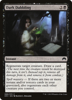 Dark Dabbling - Foil