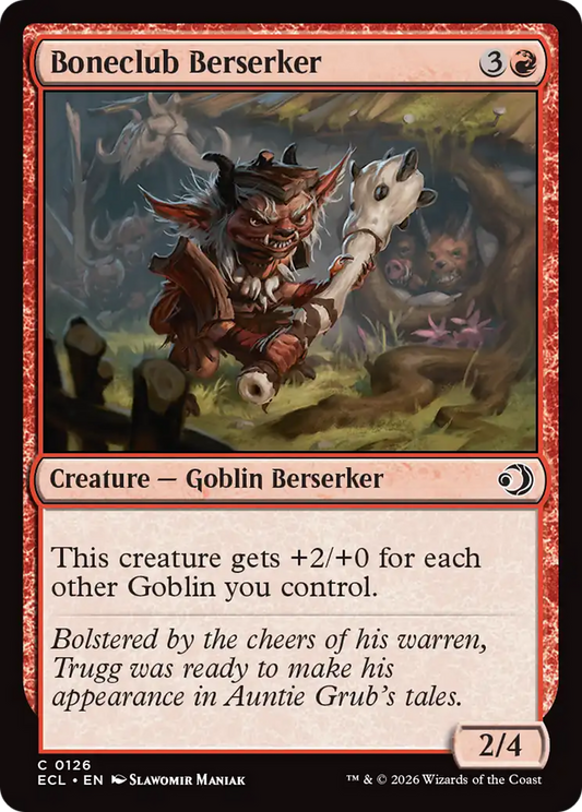 Boneclub Berserker (0126) (ECL) - Foil