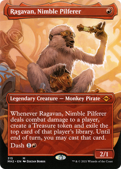 Ragavan, Nimble Pilferer (315) (Borderless)