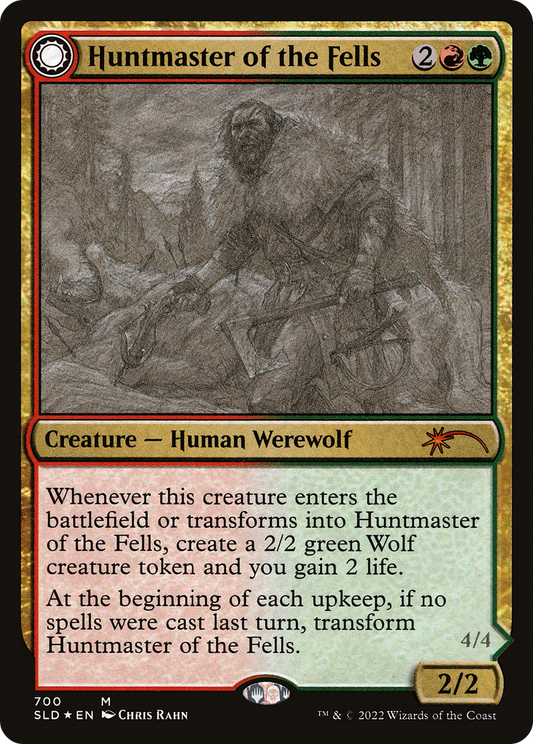 Huntmaster of the Fells // Ravager of the Fells (700) (Showcase) (SLD)