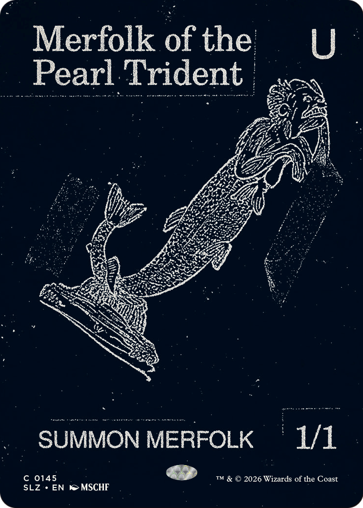 Merfolk of the Pearl Trident (0145) (Showcase) (SLZ)