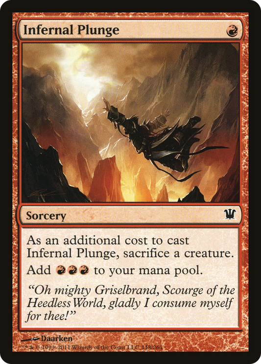 Infernal Plunge - Foil