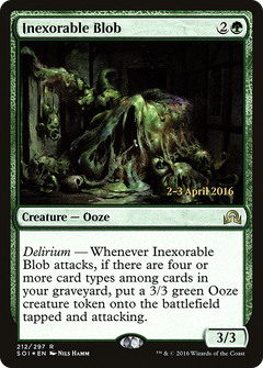 Inexorable Blob (212) (Prerelease) - Foil