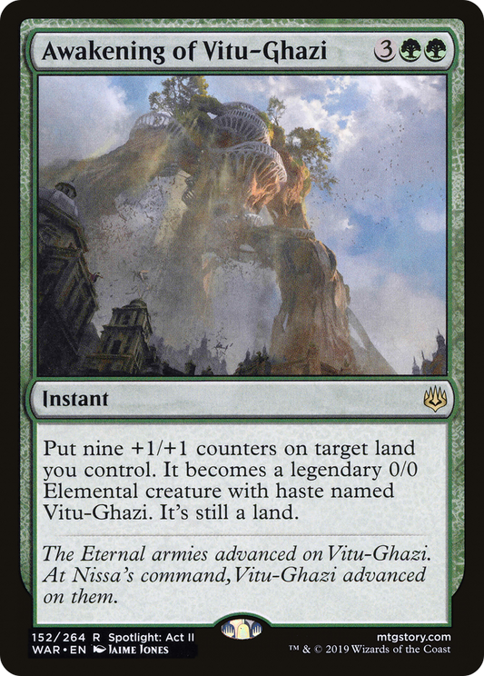 Awakening of Vitu-Ghazi - Foil