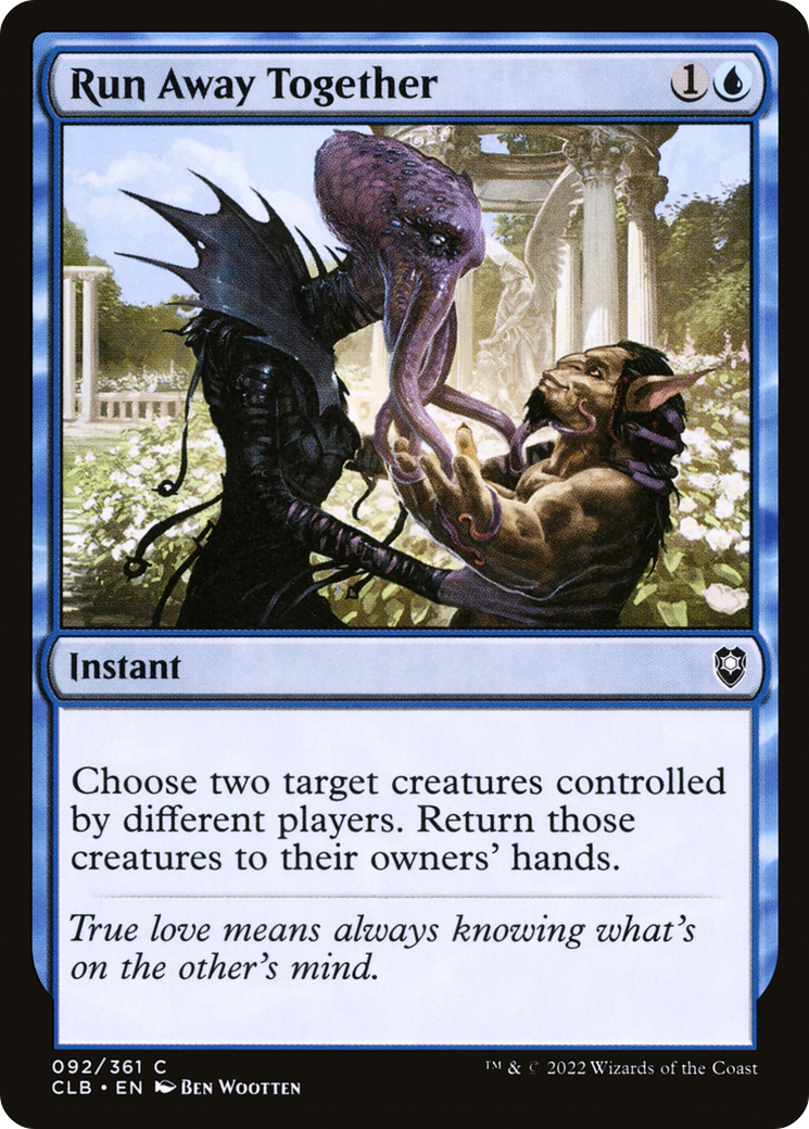 Run Away Together - Foil