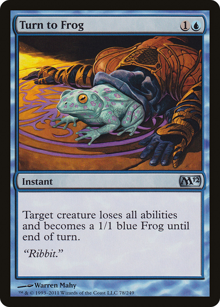 Turn to Frog - Foil