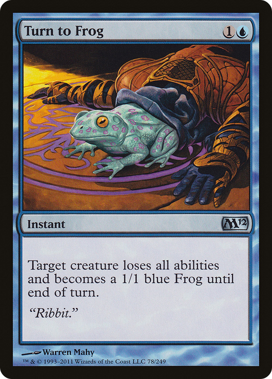 Turn to Frog - Foil