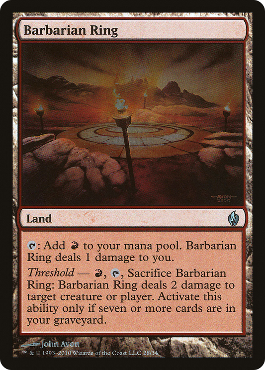 Barbarian Ring - Foil