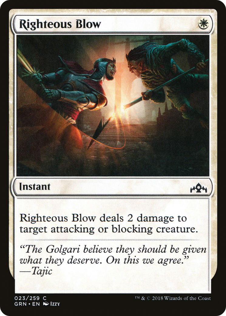 Righteous Blow - Foil