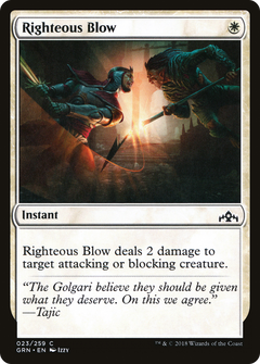 Righteous Blow - Foil