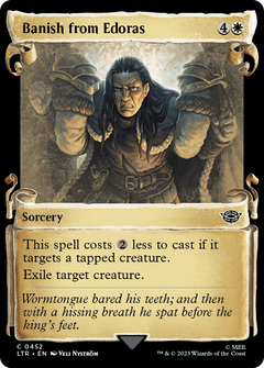 Banish from Edoras (0452) (Showcase) - Silver Foil