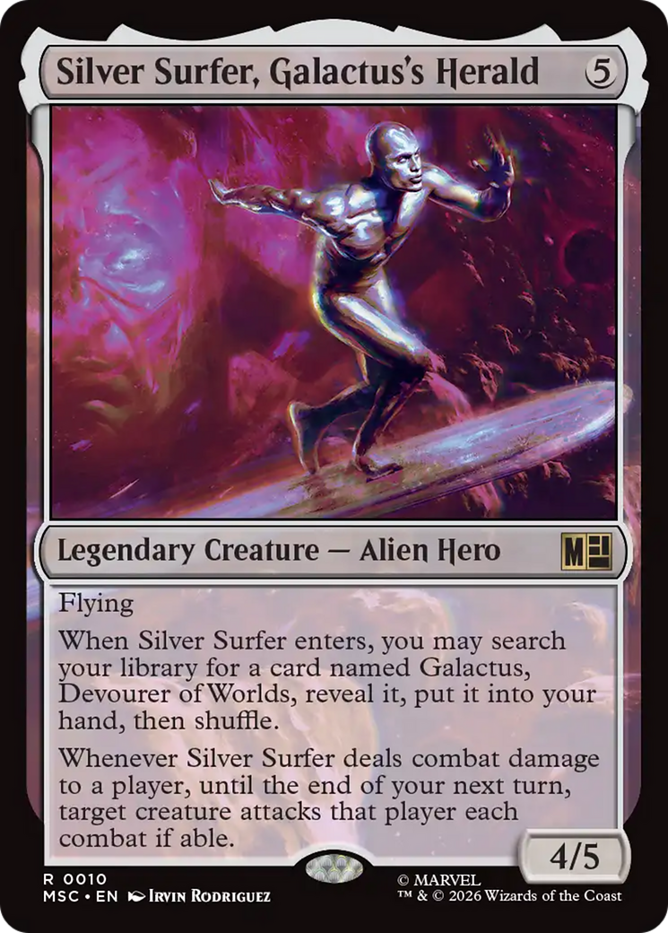 Silver Surfer, Galactus's Herald (MSC) - Surge Foil