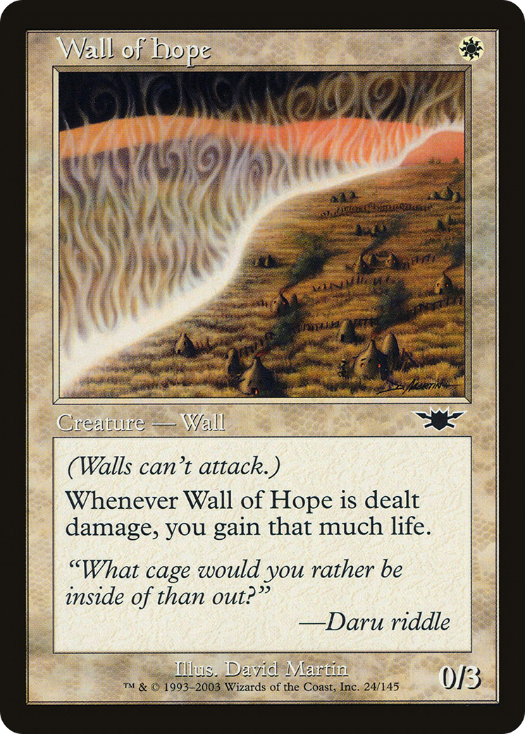 Wall of Hope - Foil