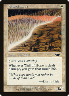 Wall of Hope - Foil