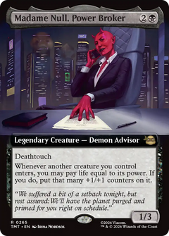 Madame Null, Power Broker (0265) (Extended Art) (TMT) - Foil