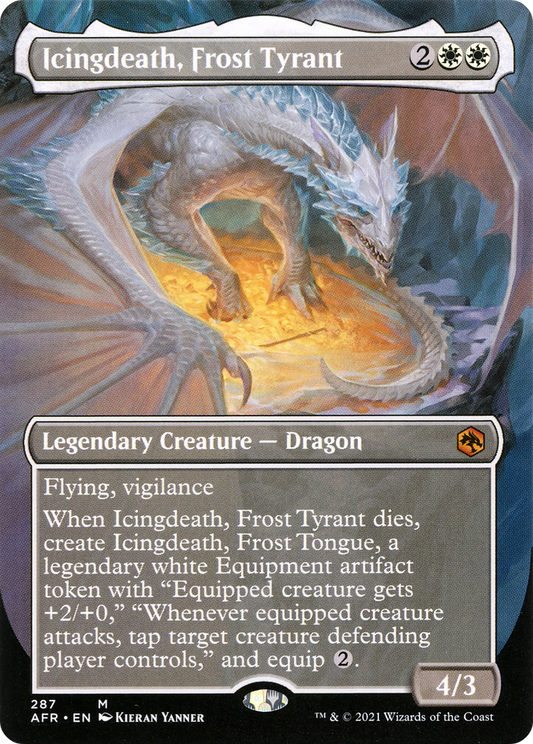 Icingdeath, Frost Tyrant (287) (Borderless) - Foil