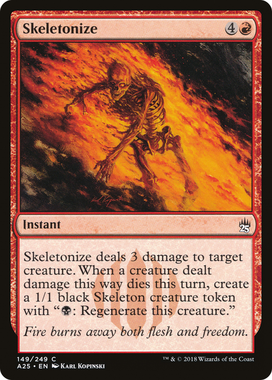 Skeletonize - Foil
