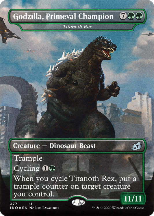 Godzilla, Primeval Champion [Titanoth Rex] (377)