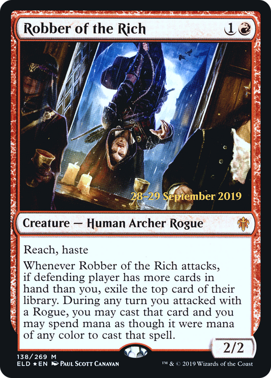 Robber of the Rich (138) (Prerelease) - Foil