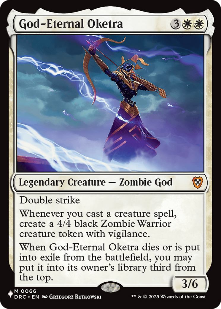 God-Eternal Oketra (DRC-66) (PLST)