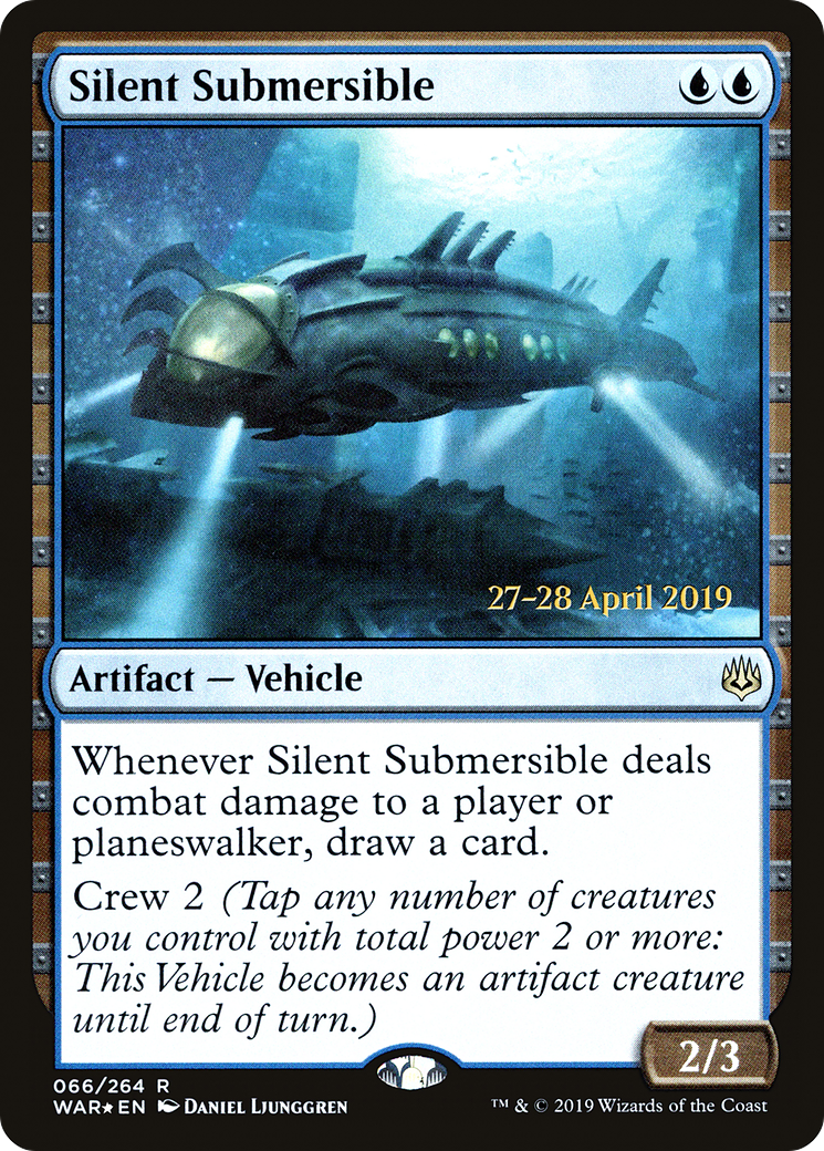 Silent Submersible (066) (Prerelease) - Foil