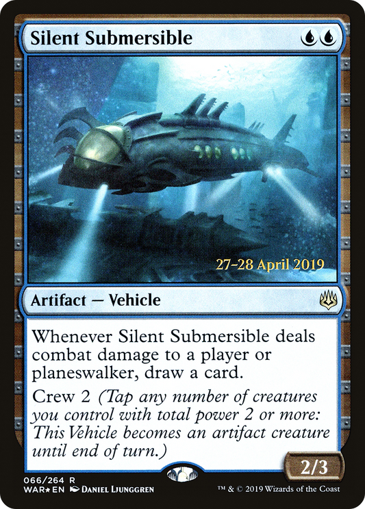 Silent Submersible (066) (Prerelease) - Foil