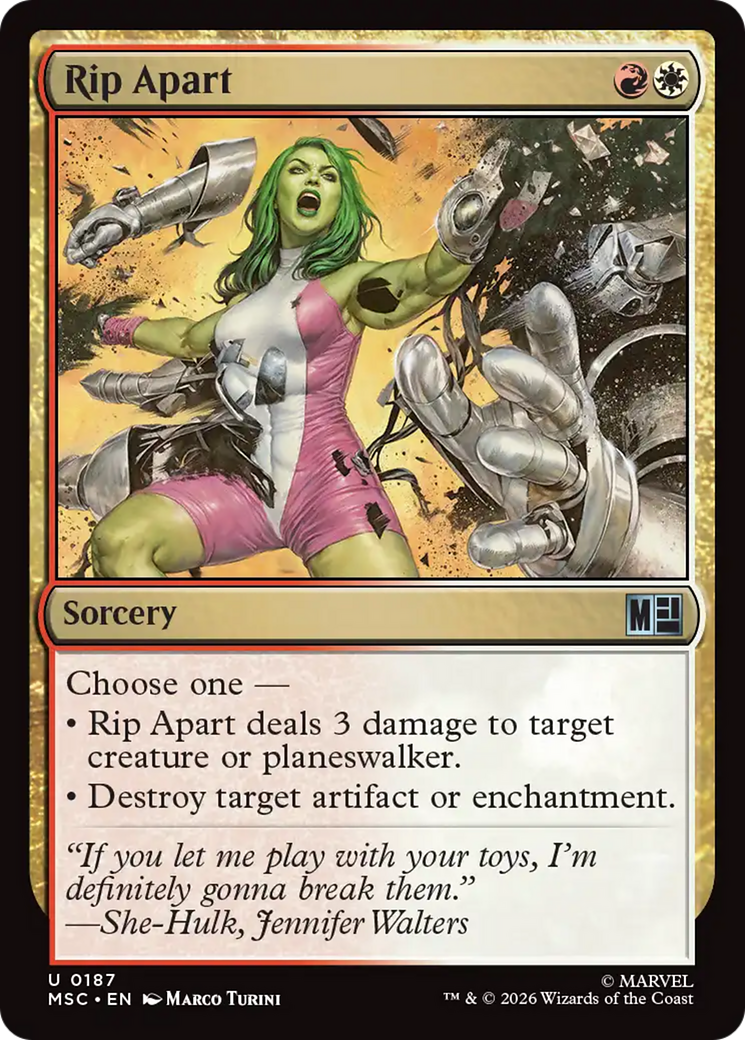 Rip Apart (MSC) - Surge Foil