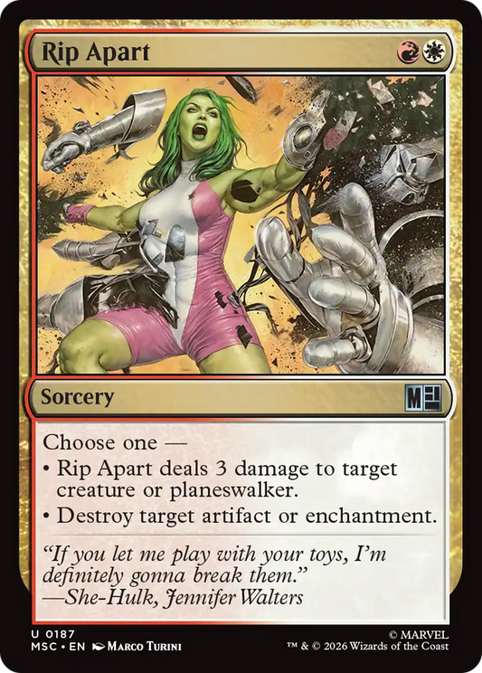 Rip Apart (MSC) - Surge Foil