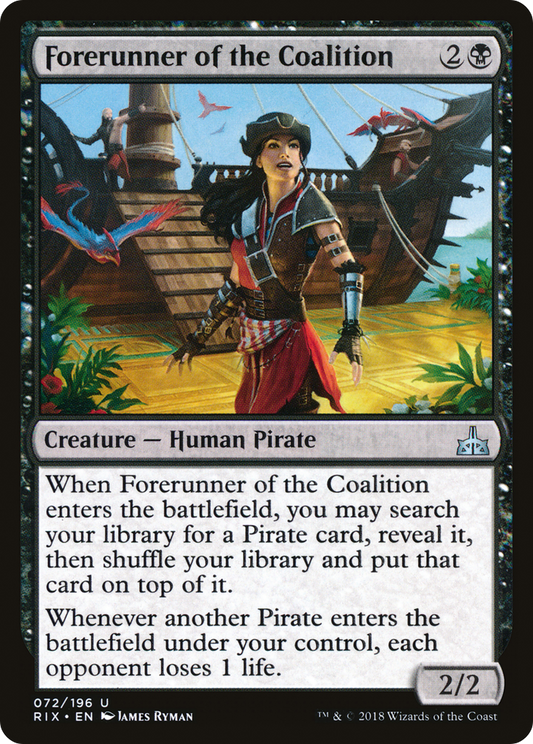 Forerunner of the Coalition - Foil