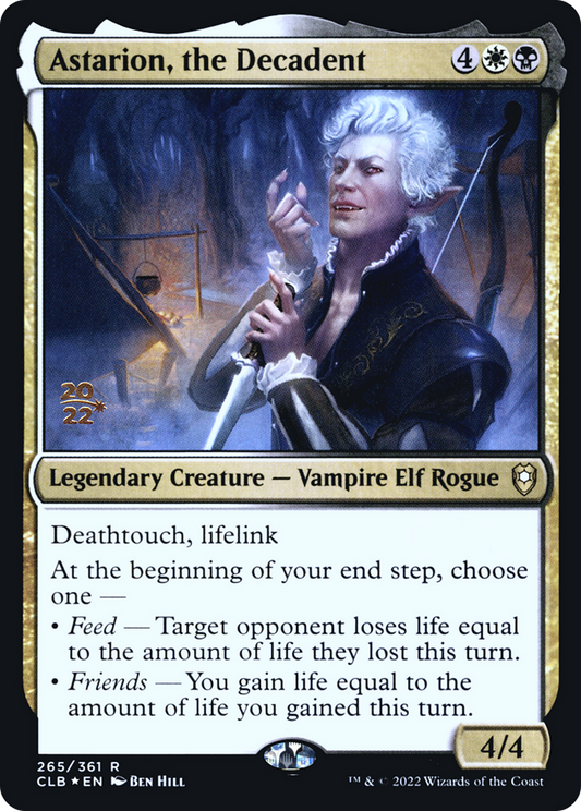 Astarion, the Decadent (265) (Prerelease) - Foil