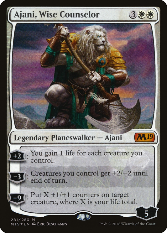Ajani, Wise Counselor - Foil