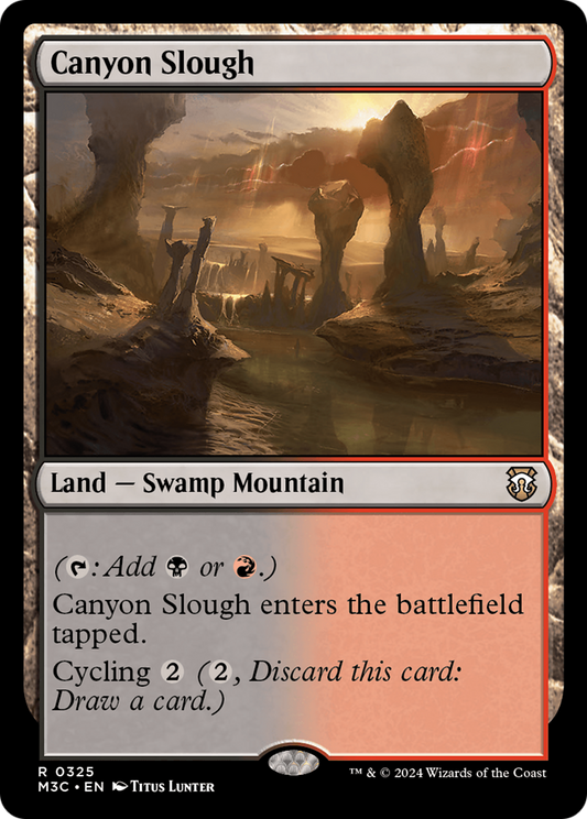 Canyon Slough - Ripple Foil