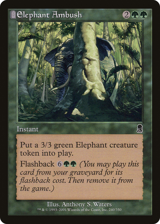 Elephant Ambush - Foil