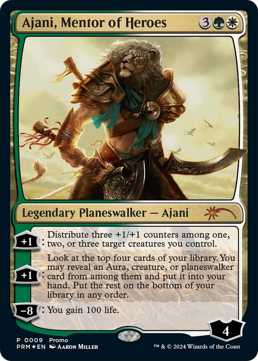 Ajani, Mentor of Heroes (0009) - Foil pmei