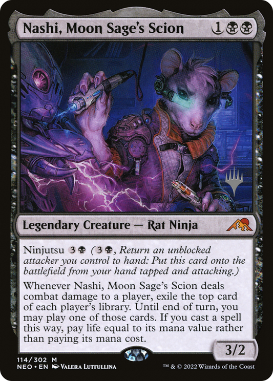Nashi, Moon Sage's Scion (114) (Promo Pack)