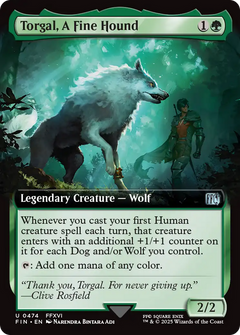 Torgal, A Fine Hound (0474) (Extended Art)
