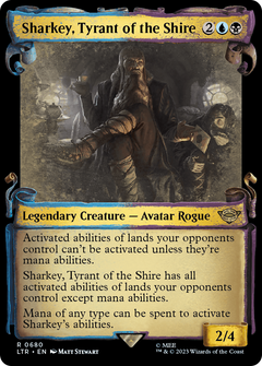 Sharkey, Tyrant of the Shire (0680) (Showcase) - Silver Foil