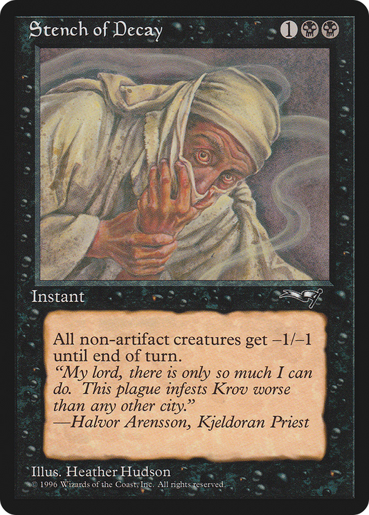 Stench of Decay (Covering Face)
