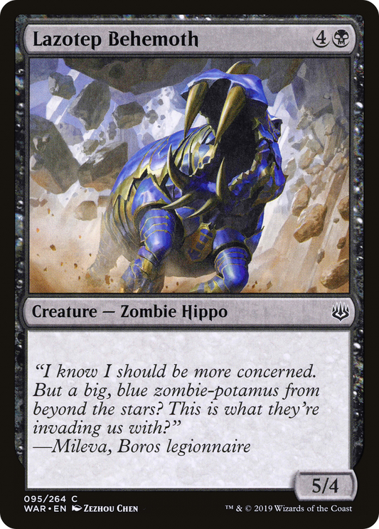 Lazotep Behemoth - Foil