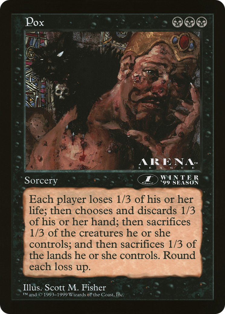 Pox (1st Place) (Oversized) (Arena League Promo)