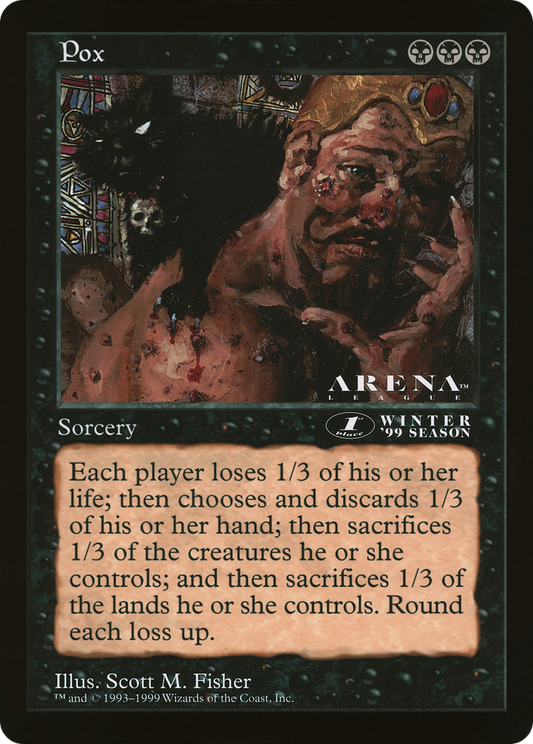 Pox (1st Place) (Oversized) (Arena League Promo)