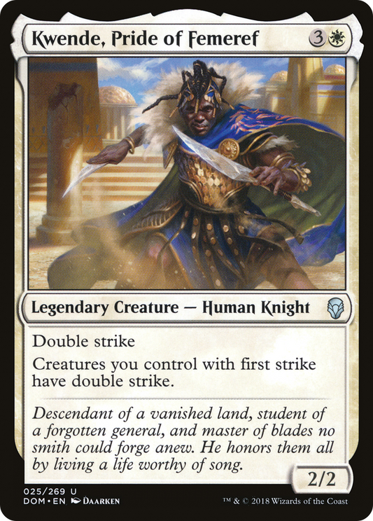 Kwende, Pride of Femeref - Foil