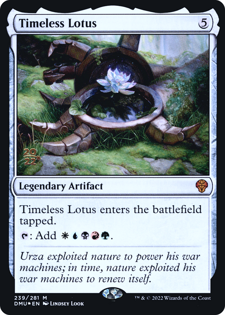 Timeless Lotus (239) (Prerelease) - Foil