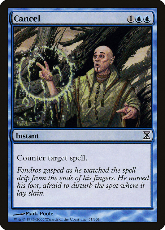 Cancel - Foil